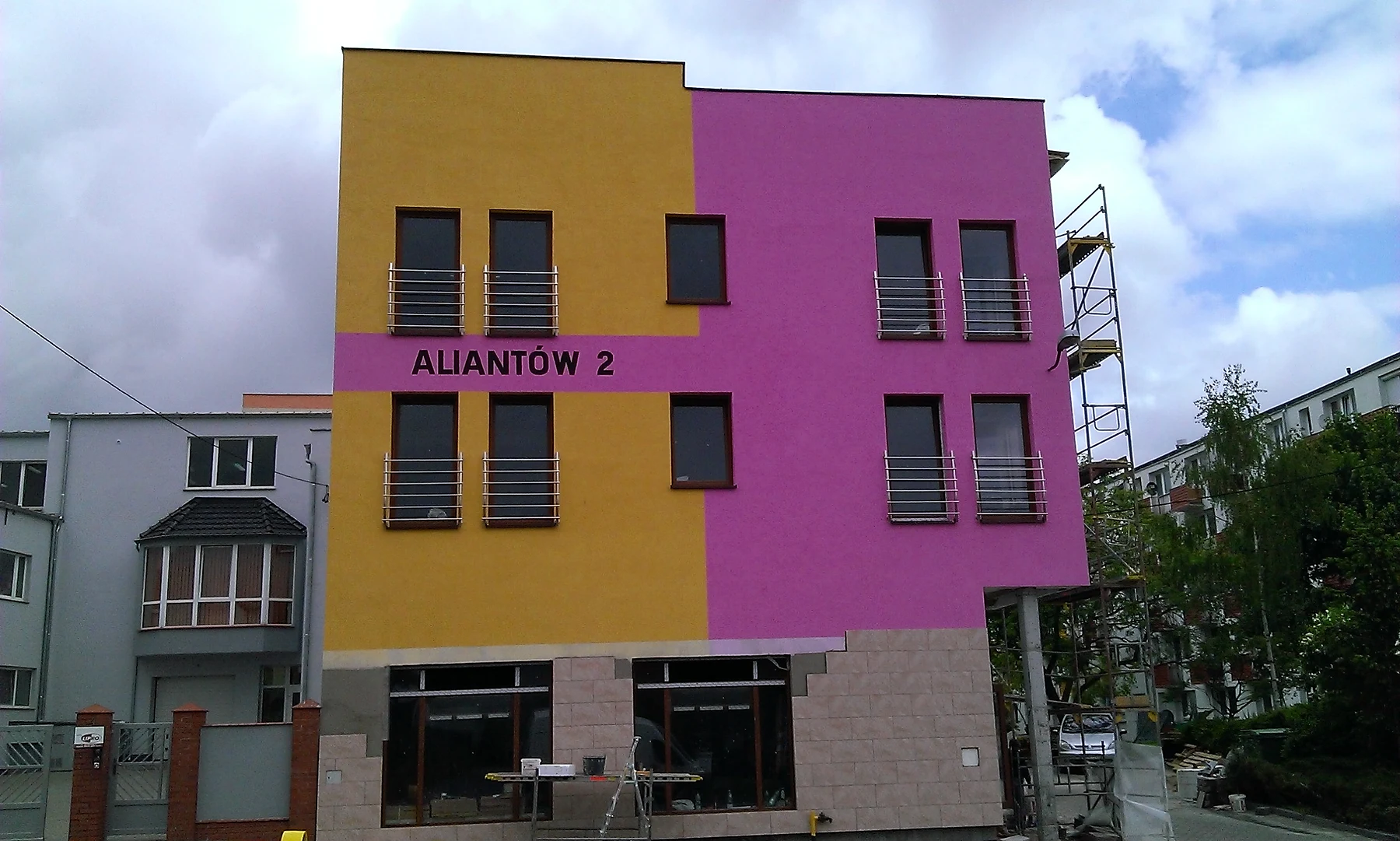 Balkony — realizacja Schody Cezar